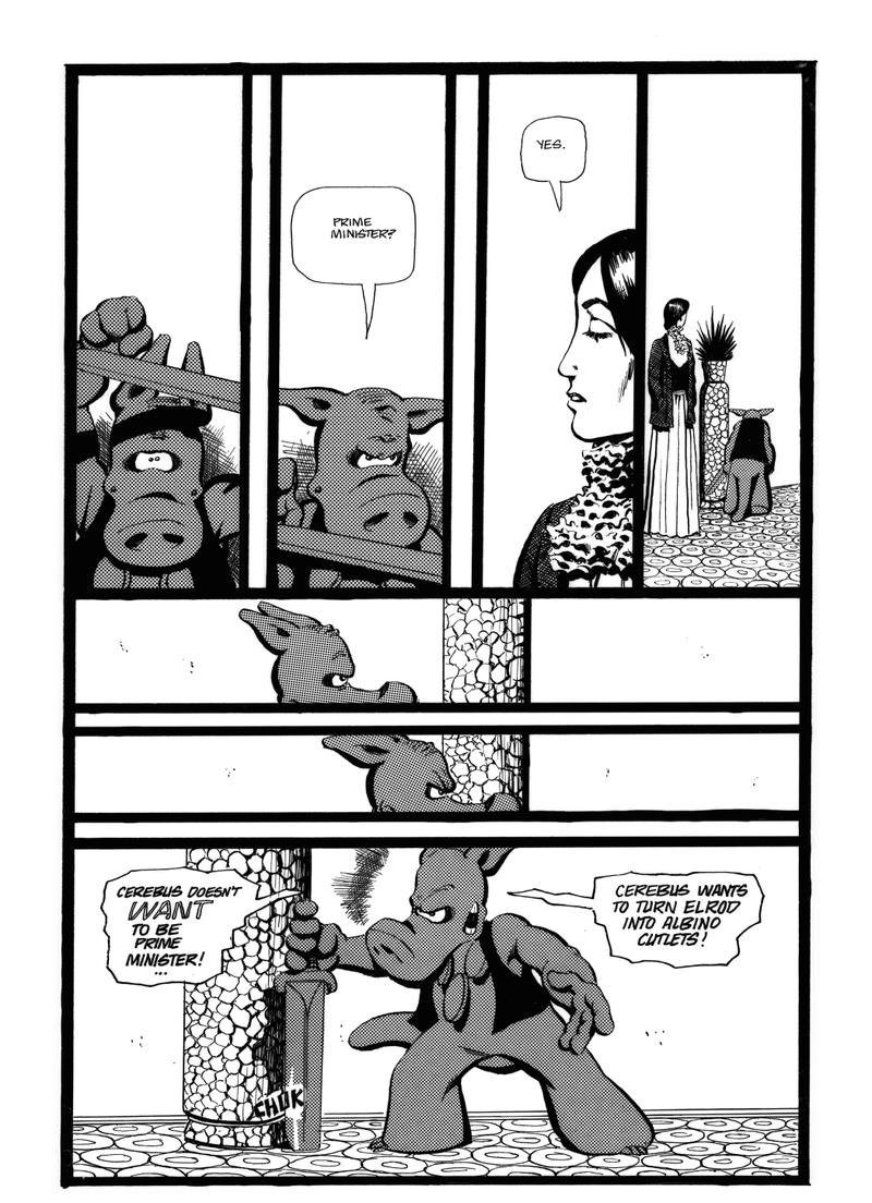 Illustration for article titled Lovers Only and Cash & Carrie tell quality teen stories; Dave Sim’s Cerebus returns